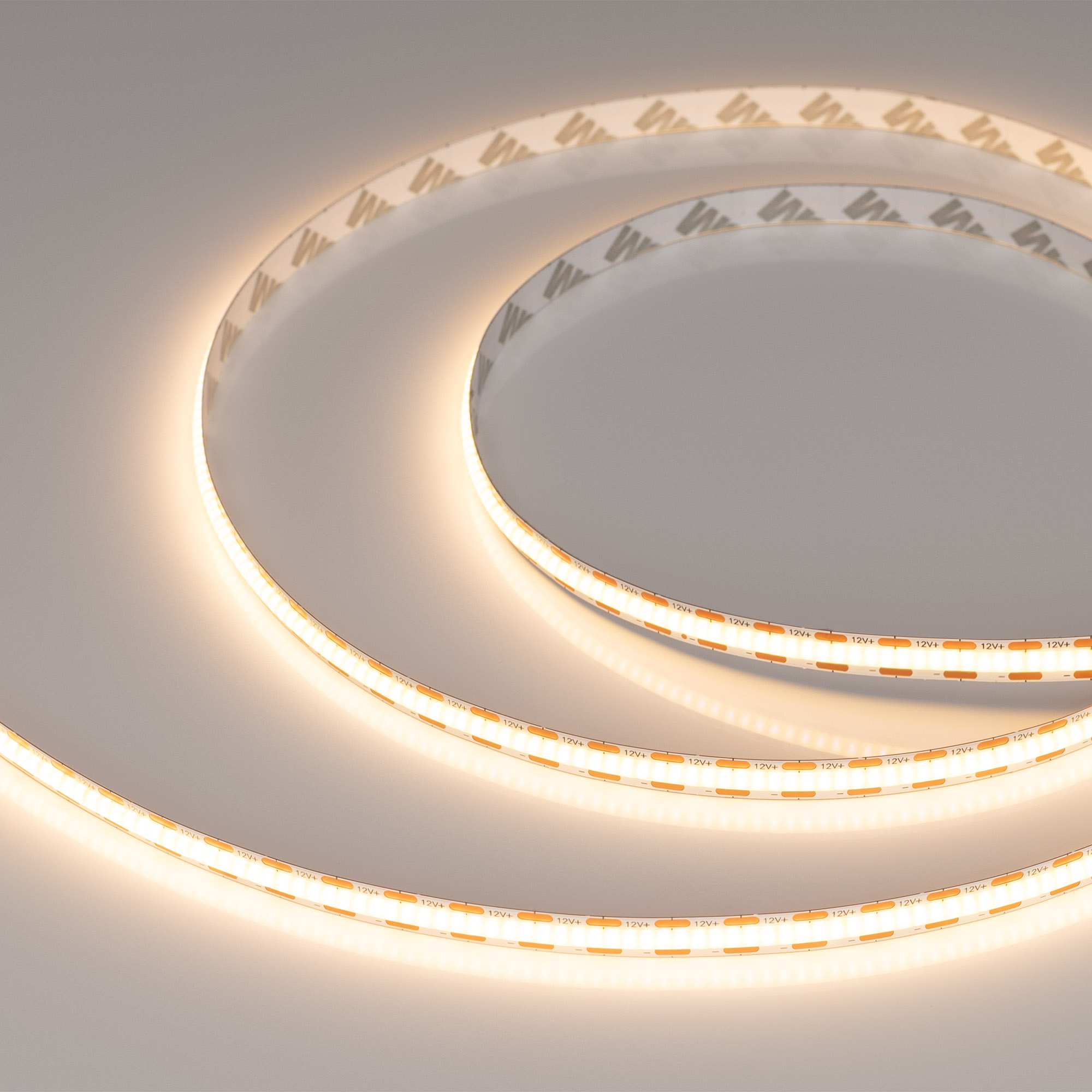 Светодиодная лента COB-X400-8mm 12V Warm3000 (9 W/m, IP20, CSP, 2.5m) (Arlight, -)