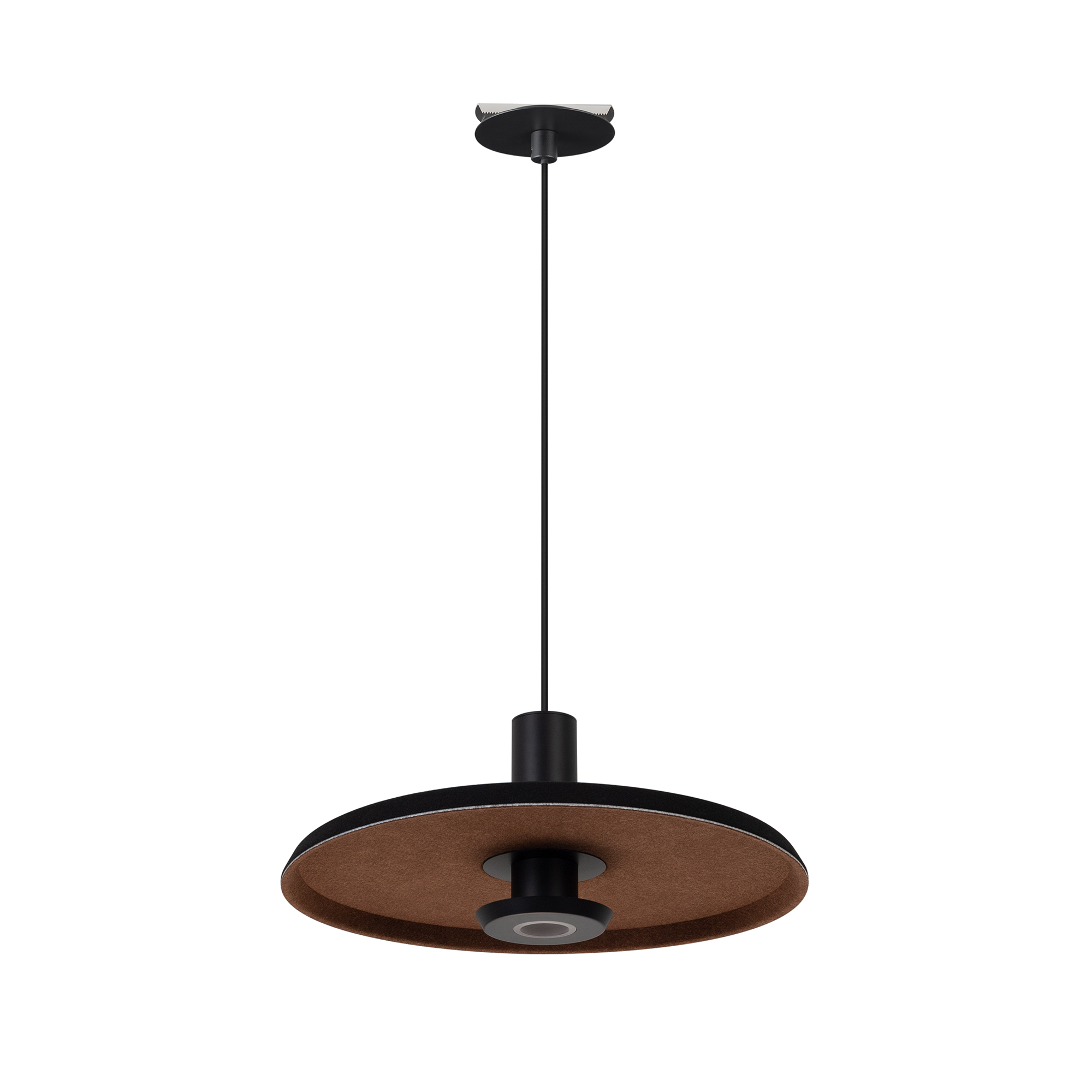 Светильник SP-KOTARO-R350-12W Warm3000 (BK-CF, 36 deg, 230V, TRIAC) (Arlight, IP20 Фетр, 3 года)