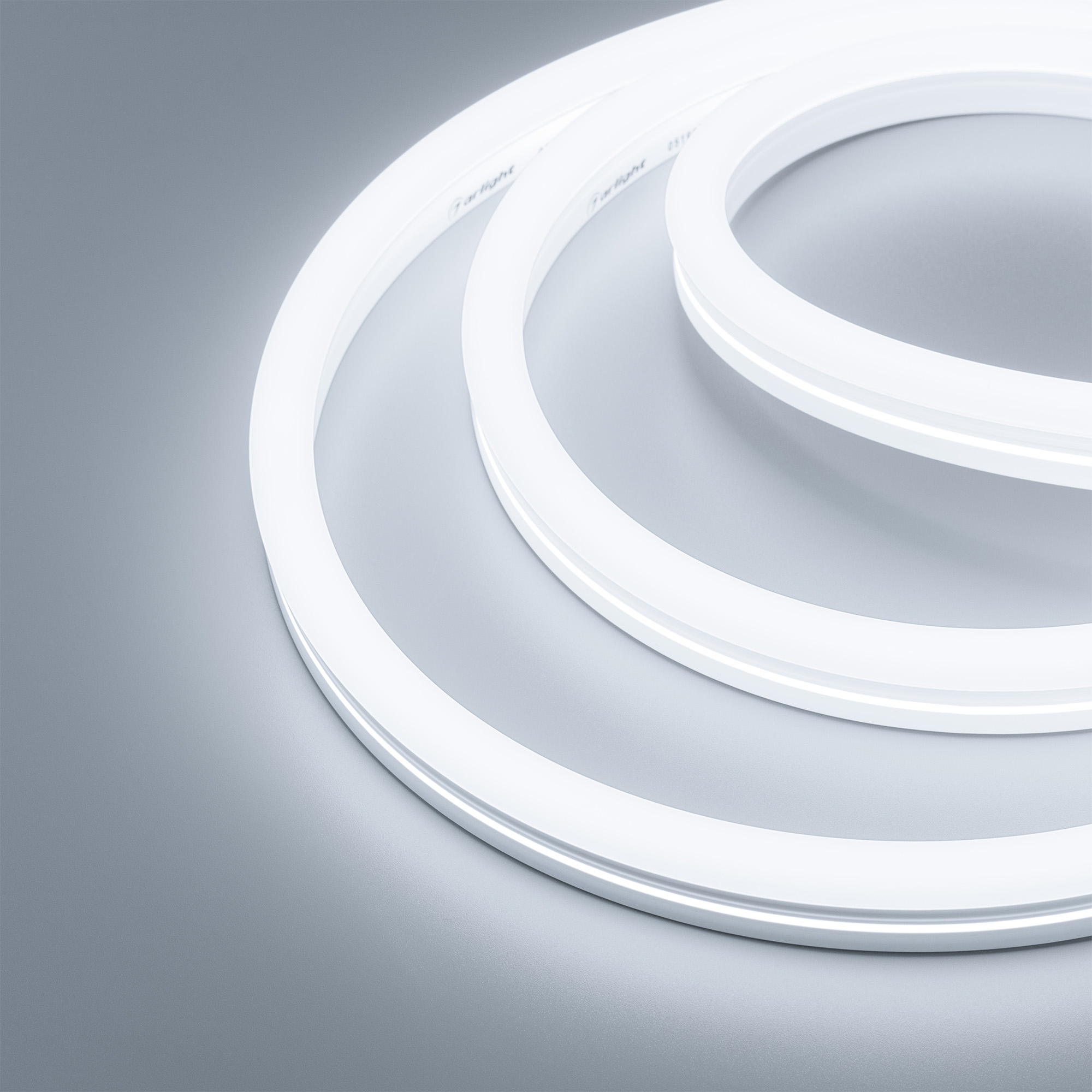 Лента герметичная MOONLIGHT-SIDE-X336-12x24mm 230V White6500 (11 W/m, IP65, 50m, wire x1) (Arlight, Грибовидная форма)