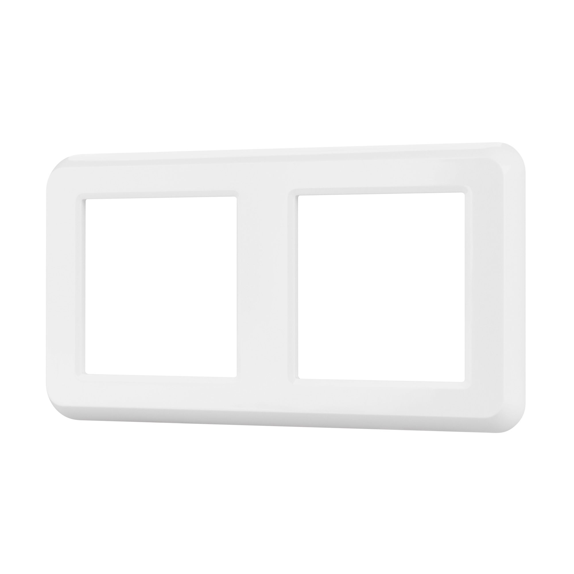 Рамка пластиковая FRM-VERSA-PL-2-WH (Arlight, -)