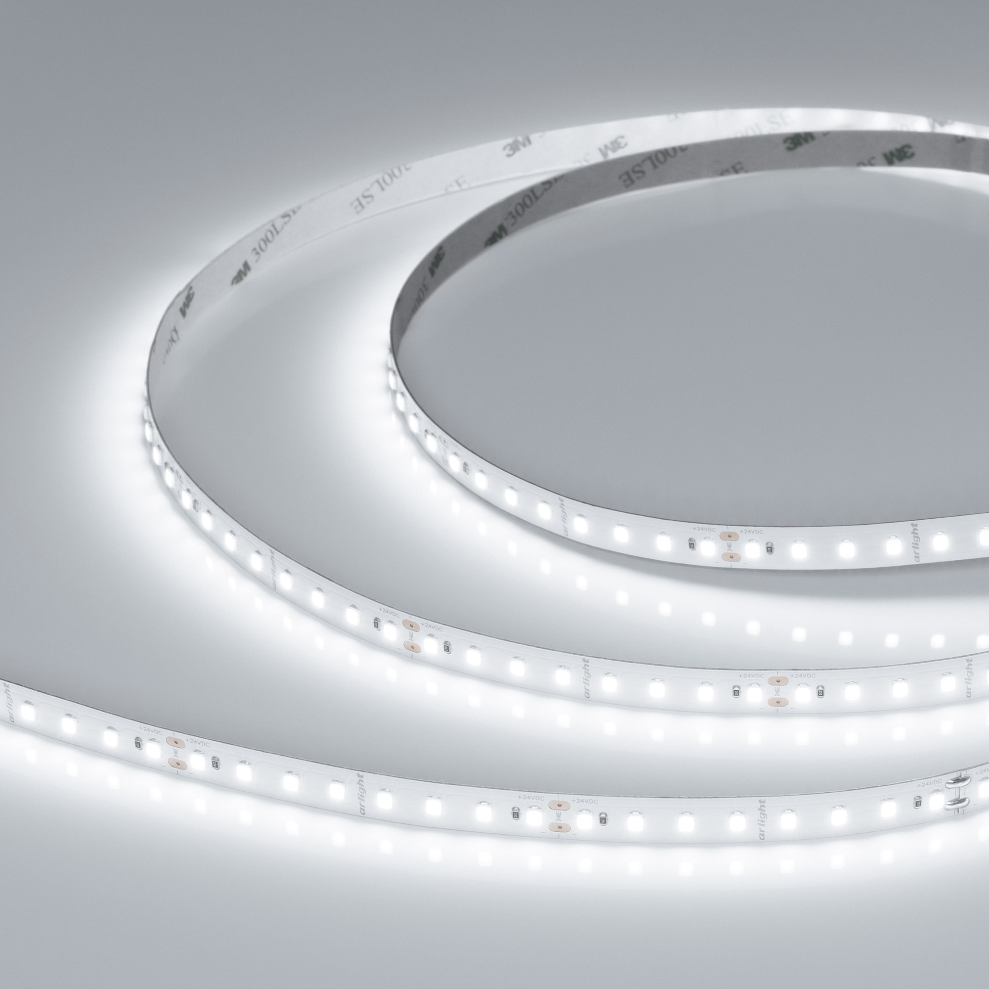 Светодиодная лента RTW-5000SC 24V Cool SP7500-Fish 10mm (2835, 112 LED/m, SHOP) (Arlight, Открытый)