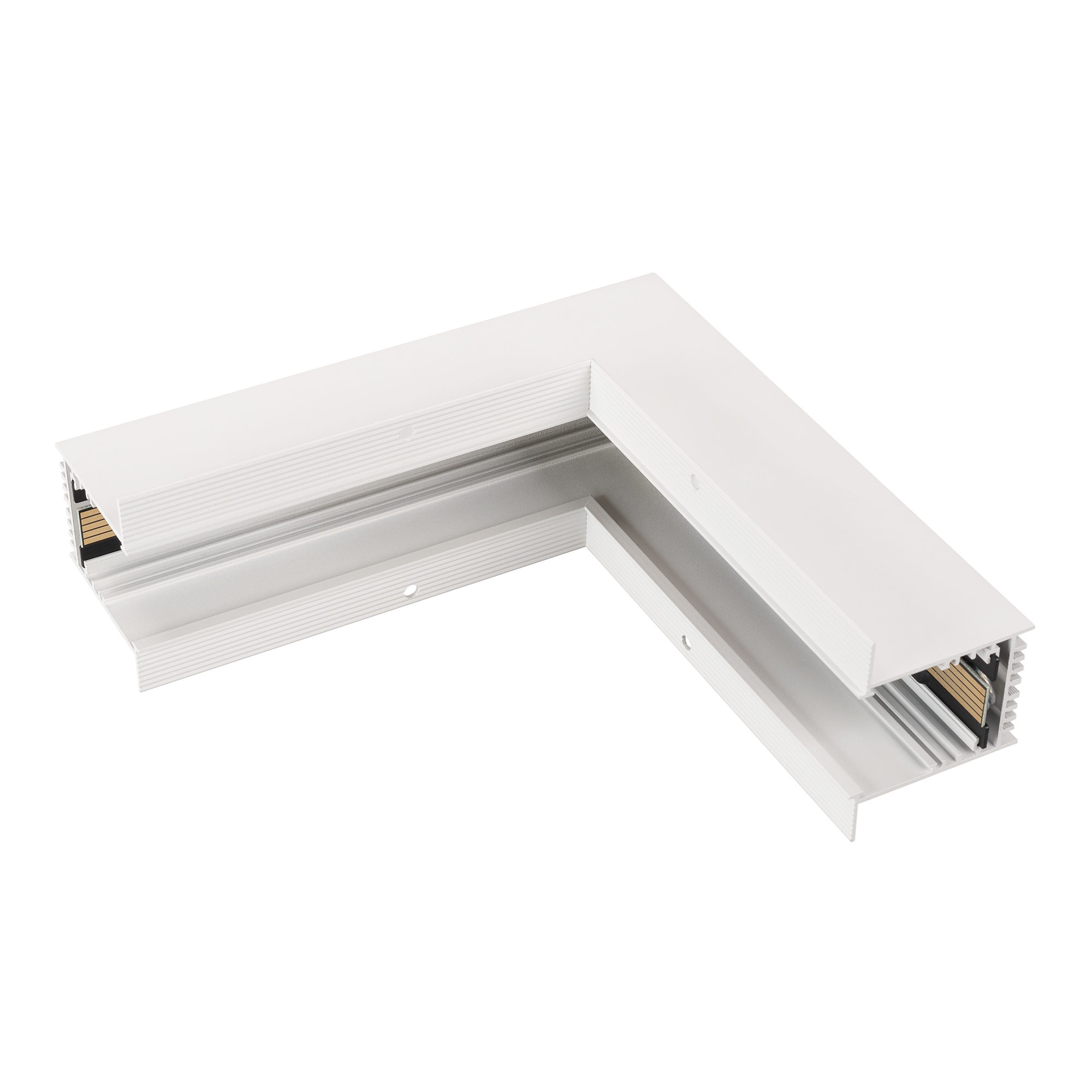 Коннектор угловой MAG-CON-4560-F-L90-INT (WH, 5LN, внутренний) (Arlight, IP20 Металл, 5 лет)