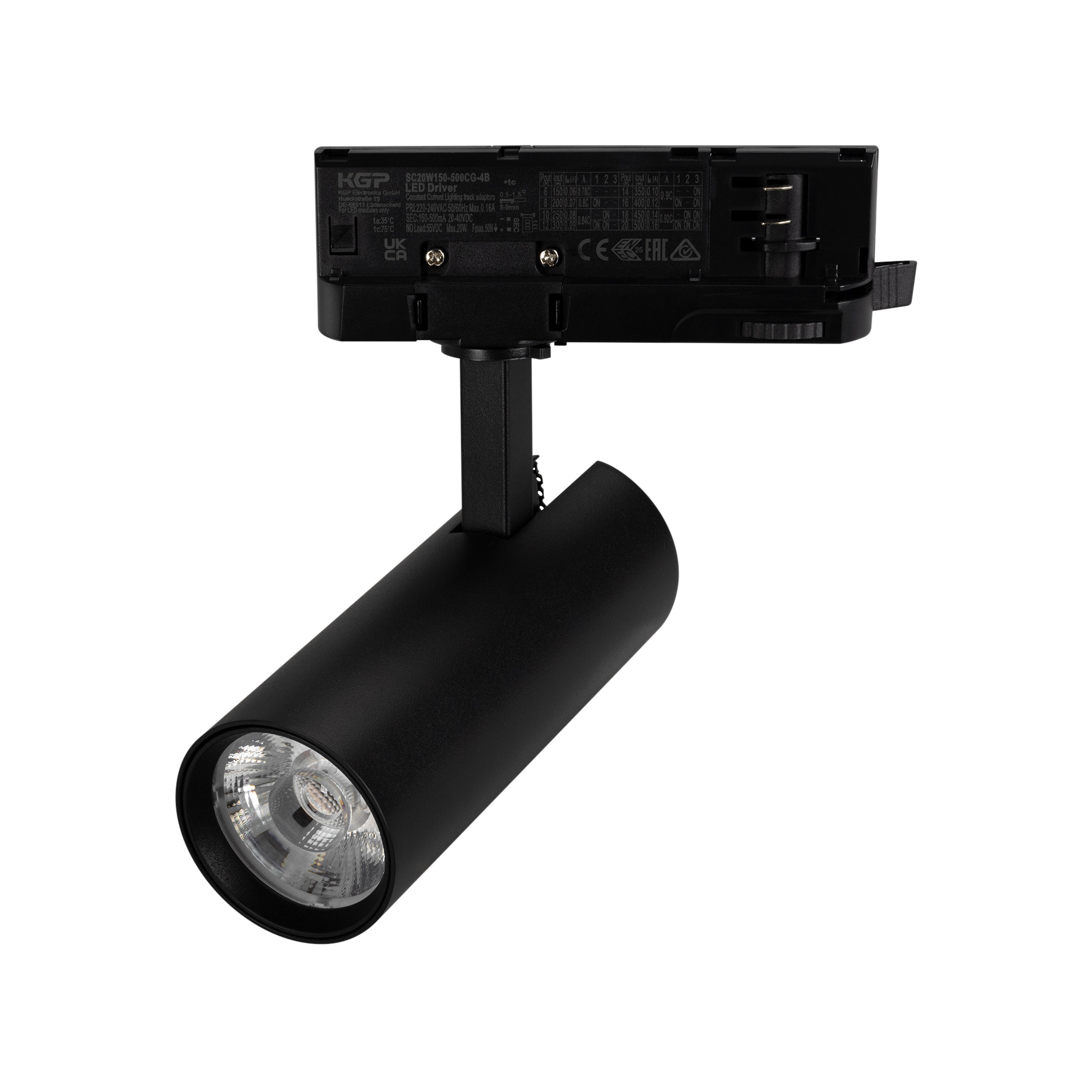 Светильник LGD-GERA-TRUECOLOR-4TR-R55-10W Day4000 CRI98 (Черный, 15 deg, 230V) (Arlight, IP20 Металл, 5 лет)
