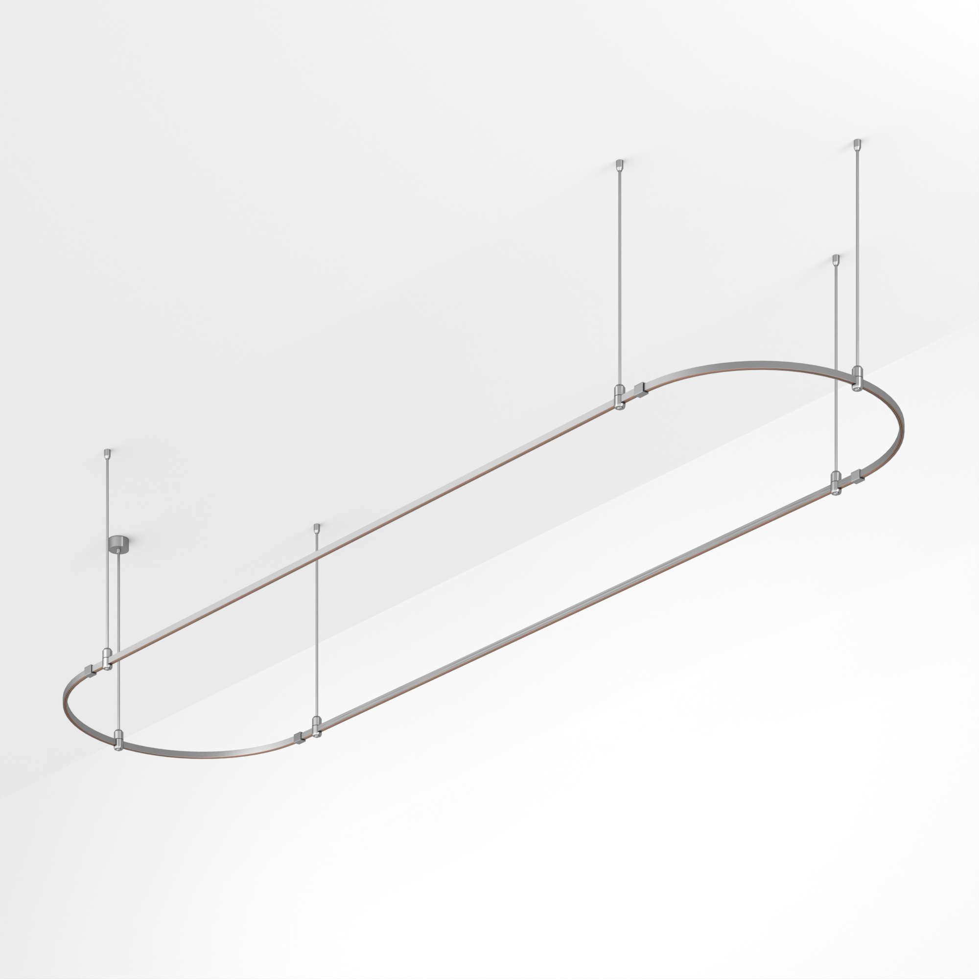 Основание ART-APRIORI-OVAL-ROD-800-4000x1000 (TN) (Arlight, IP20 Металл, 3 года)