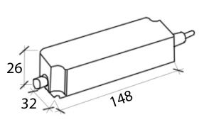 Блок питания ARPJ-LA80350 (28W, 350mA)