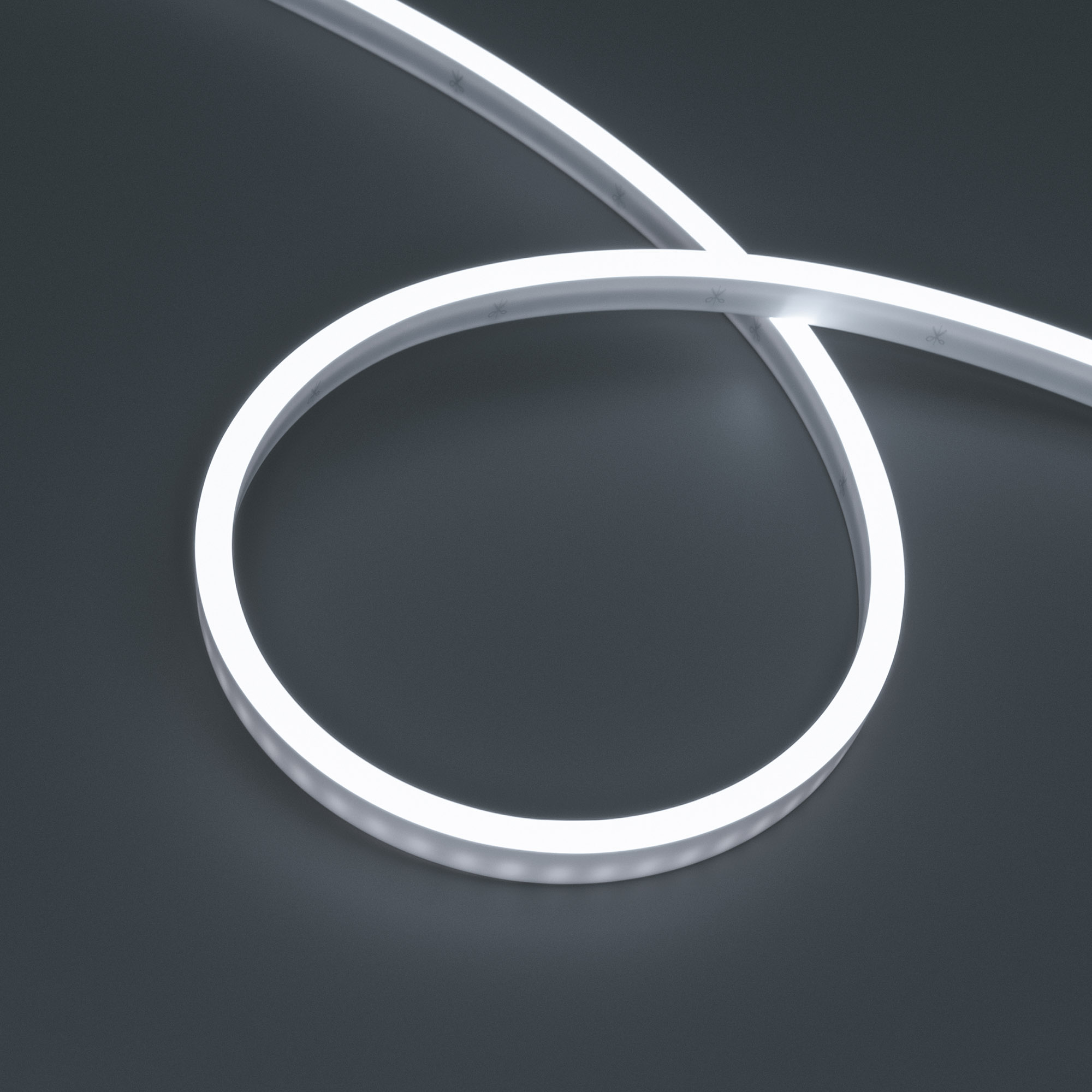 Лента герметичная WAVE-SIDE-PU-A120-06x12mm 24V White5700 (8 W/m, IP68, 1m, wire x1) (Arlight, Вывод прямой, 3 года)