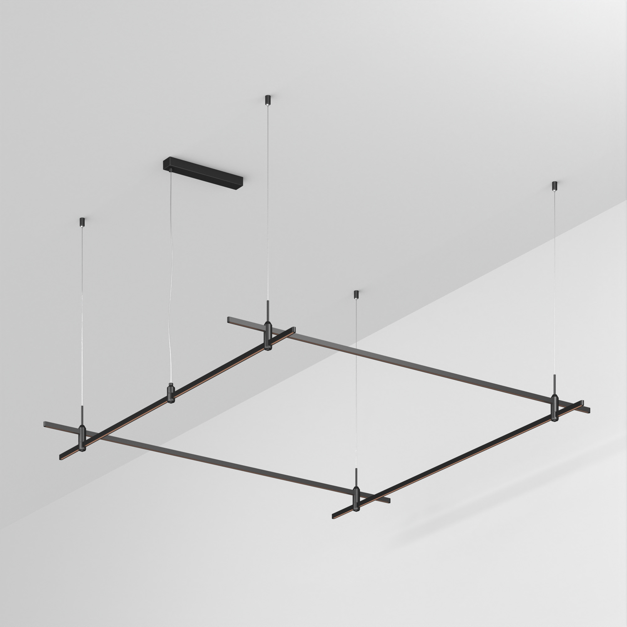Основание ART-APRIORI-QUADRAT-HANG-2000x2000 (BK) (Arlight, IP20 Металл, 3 года)