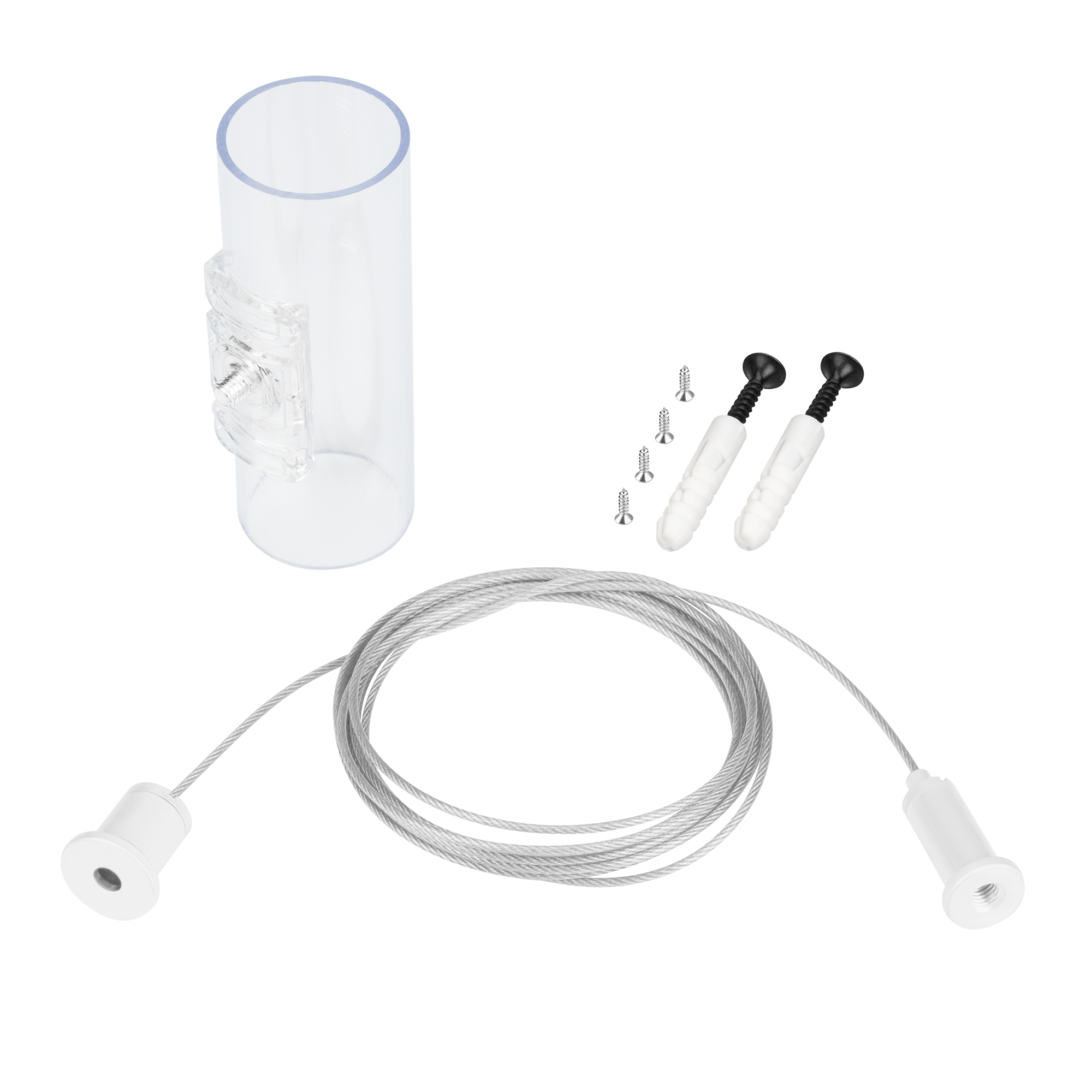 Подвес MOONLIGHT-HR-LIFT-SIDE-VR-D25-0080 White (Arlight, Металл)