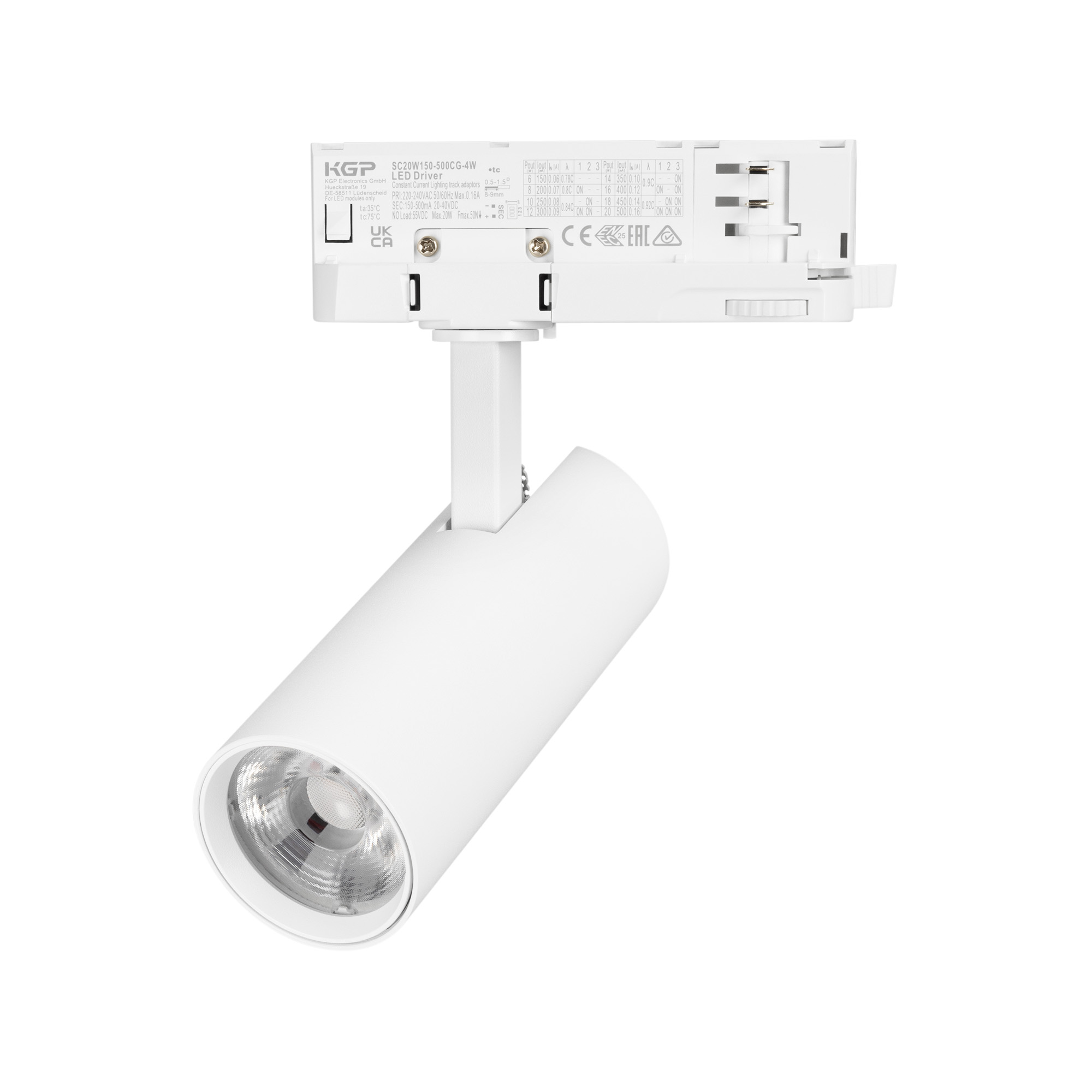 Светильник LGD-GERA-4TR-R55-10W Day4000 (WH, 36 deg, 230V) (Arlight, IP20 Металл, 5 лет)