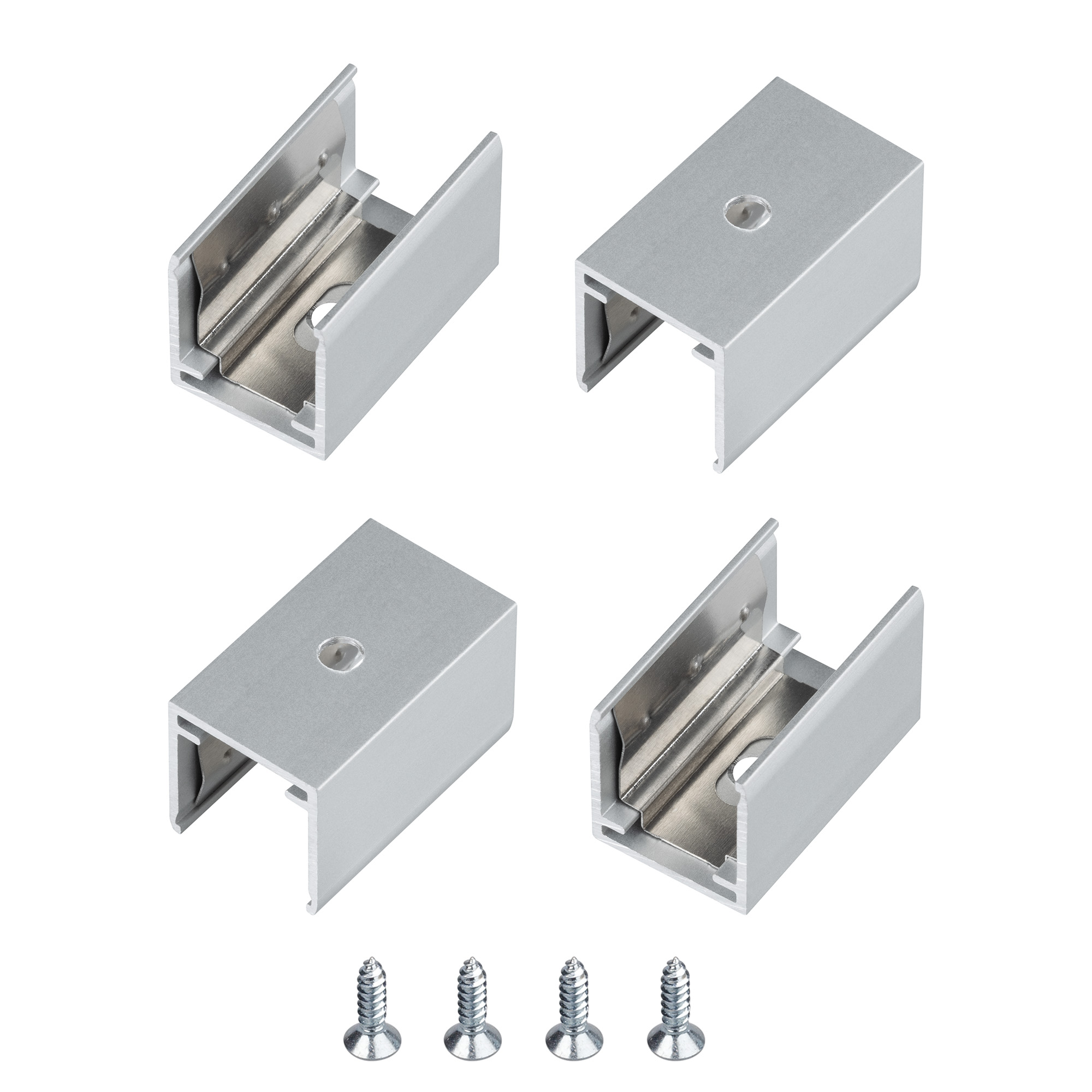 Держатель ARL HORIZON-3D-12x12mm-CLIP-set  (Arlight, Алюминий)