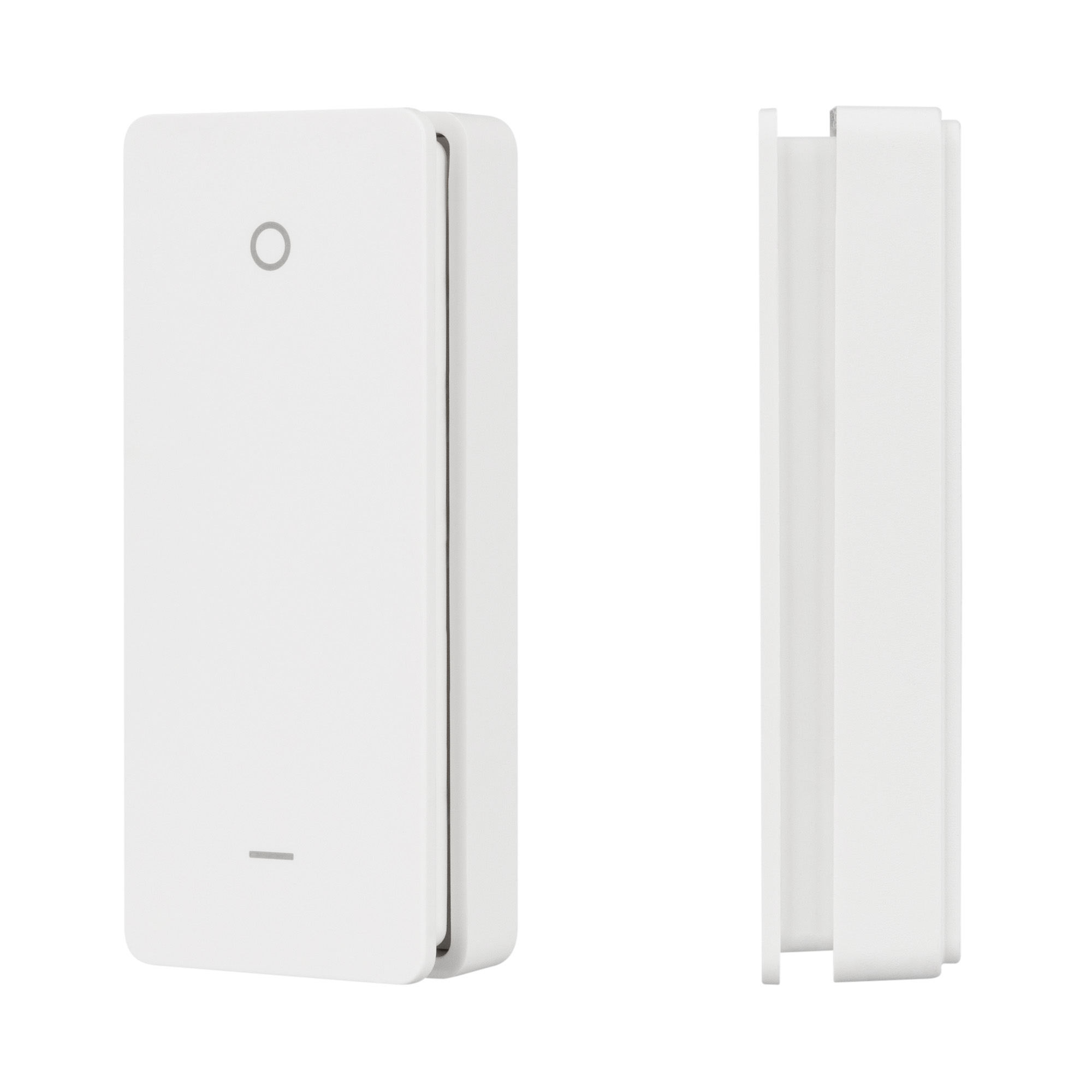 INTELLIGENT ARLIGHT Кнопочная панель KINETIC-801-22-1G белый (433Mhz) накладная (IARL, IP67 Пластик, 3 года)