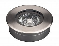 Светильник ART-GROUND-SLIM-R130-9W Warm3000 (SL, 30 deg, 24V) (Arlight, IP67 Металл, 3 года)