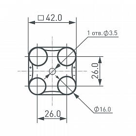 Модуль герметичный ARL-BEST2835-4-2W-12V Cool 160deg (Arlight, Закрытый)