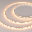Светодиодная лента RT-A120-5mm 24V Warm2400 (9.6 W/m, IP20, 2835, 5m) (Arlight, узкая)