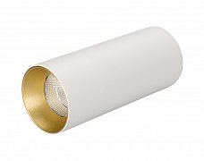 Светильник SP-POLO-SURFACE-R65-8W White5000 (WH-GD, 40 deg) (Arlight, IP20 Металл, 3 года)
