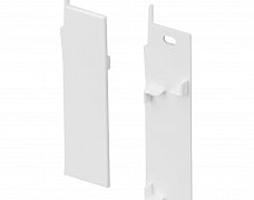 Заглушка PLINTUS-H73-F WHITE (Arlight, Пластик)