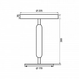 Светильник SP-ALYSS-TAB-R22.5x30-5W Warm3200-MIX (BG-BG, 110 deg, 230V) (Arlight, IP20 Мрамор, 5 лет)