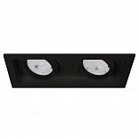 Светильник MS-VORTEX-BUILT-S170x90-2x12W Day4000 (BK-BK, 20 deg, 230V) (Arlight, IP20 Металл, 5 лет)