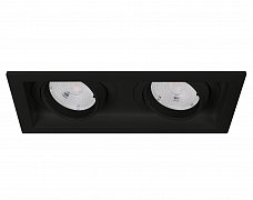 Светильник MS-VORTEX-BUILT-S170x90-2x12W Day4000 (BK-BK, 20 deg, 230V) (Arlight, IP20 Металл, 5 лет)