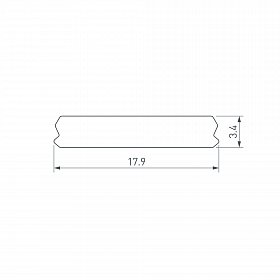 Экран FLOOR-W18-2000 OPAL (Arlight, Пластик)