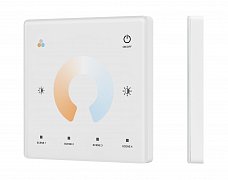 INTELLIGENT ARLIGHT Сенсорная панель SMART-RF-801-11-1G-4SC-MIX белый (3V, 2.4G) накладная (IARL, IP20 Пластик, 5 лет)