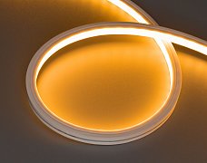 Грейзер THOR-TOP-B70-10x10mm 24V Warm1900 (15 W/m, IP67, 5m, wire x2) (Arlight, Вывод вниз, 3 года)
