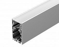 Профиль с экраном S2-LINE-3360-2500 ANOD+OPAL (Arlight, Алюминий)
