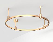 Основание ART-APRIORI-ROUND-ROD-200-R800 (GD) (Arlight, IP20 Металл, 3 года)