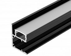 Профиль WALL-2228-2000 ANOD BLACK (Arlight, Алюминий)