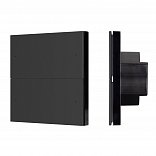 INTELLIGENT ARLIGHT Кнопочная панель SMART DALI-301-22-4K-D2-IN Black (BUS, Frameless) (IARL, IP20 Пластик, 5 лет)