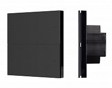 INTELLIGENT ARLIGHT Кнопочная панель SMART DALI-301-22-4K-D2-IN Black (BUS, Frameless) (IARL, IP20 Пластик, 5 лет)
