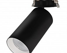 Светильник SP-POLO-BUILT-R95-25W White5000 (BK-WH, 40 deg) (Arlight, IP20 Металл, 3 года)