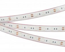 Светодиодная лента RTW 2-5000PGS 12V Blue 2x (5060, 300 LED, LUX) (Arlight, 14.4 Вт/м, IP67)
