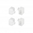 Заглушка WPH-FLEX-1018-SIDE WHITE с отверстием (Arlight, Силикон)