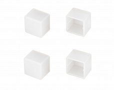 Заглушка WPH-FLEX-1616 WHITE глухая (Arlight, Силикон)
