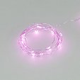 Светодиодная гирлянда ARD-DEW-HOME-2000-CLEAR-20LED-STD Purple (1.5V, Battery Pack, Cork) (Ardecoled, IP20)