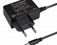 Блок питания ARDV-SP-6-12BW (12V, 0.5A, 6W) (Arlight, Адаптер, 5 лет)
