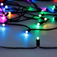 Светодиодная гирлянда Нить Смарт ARD-MOOD-CLASSIC-5000-BLACK-26LED RGBY-SPI (230V, 7.5W, Tuya Wi-Fi) (Ardecoled, IP65)