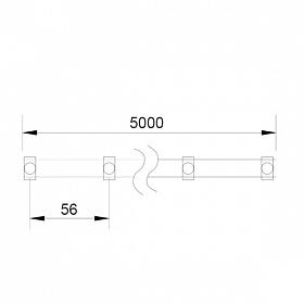 Светодиодная нить WR-5000-12V-Yellow (1608,100LED) (arlight, IP65)