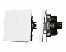 Механизм выключателя управления шторами SWT-TENDO-MKR2-SFPL-WH (230V, 10A) (Arlight, Матовый белый)