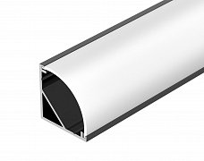 Профиль SL-KANT-H20-2000 BLACK (Arlight, Алюминий)