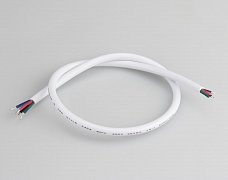 Провод питания ARL-MOONLIGHT-20AWG-4W-D6-CU-500 White (Arlight, Закрытый)