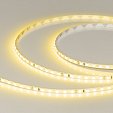 Светодиодная лента RT-A120-5mm 24V Yellow (9.6 W/m, IP20, 2835, 5m) (Arlight, узкая)