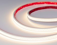 Светодиодная лента герметичная RTW-PS-A240-12mm 48V Warm3500-CX2 (23 W/m, IP67, 10m) (Arlight, CRI>90)