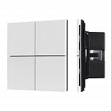 INTELLIGENT ARLIGHT Кнопочная панель KNX-304-23-IN White (BUS, Frameless) (IARL, IP20 Металл, 2 года)