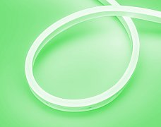 Лента герметичная AURORA-PS-A120-16x8mm 24V Green (10 W/m, IP65, 2835, 5m) (Arlight, Силикон, 2 года)