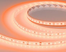 Светодиодная лента RT-A120-8mm 12V Orange (9.6 W/m, IP20, 2835, 5m) (Arlight, -)