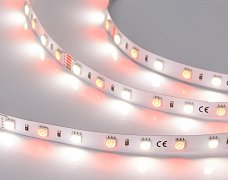 Светодиодная лента RT-B60-10mm 24V RGBW-Day (14.4 W/m, IP20, 5060, 5m) (Arlight, Открытый)