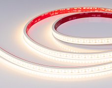 Светодиодная лента герметичная RTW-PS-A180-12mm 48V Warm3000-CX2 (19 W/m, IP67, 10m) (Arlight, CRI>90)