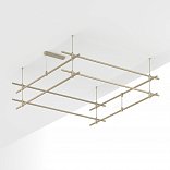 Основание ART-APRIORI-QUADRAT-2-ROD-400-2000x2000 (OG) (Arlight, IP20 Металл, 3 года)